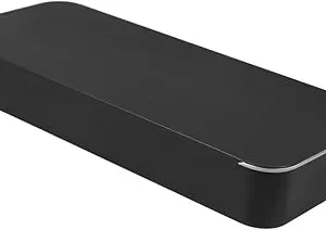 Small Metal Tin Box with Slide Lid - Rectangle Cosmetics, Jewelry & Glasses Storage Case - Portable Travel-Friendly Option