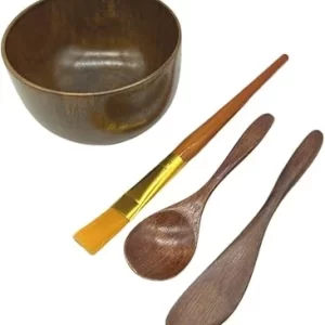 Face Mask Mixing Bowl Set - DIY Skin Care Tools with Mixing Bowls, Spatula, Spoon, Brush and Applicator - Facial Esthetician Supplies