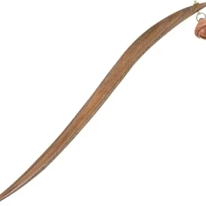 Vintage Wooden Hair Stick with Bell Elegant Hairpin for Women - Retro Chinese Accessories for Buns Updos - Durable Versatile Hairpin for Daily Use - Stylish Hair Decoration