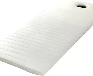 Memory Foam Mattress Topper for Massage Beds with Face Hole and Straps - High Density Comfort & Support Cushion for Beauty Salon Beds (75x190cm)