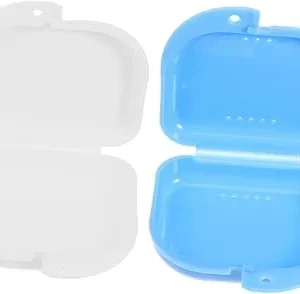 Storage Box Case for Retainers - Cute Mouth Case Container Holder in 2 Pieces
