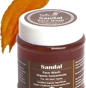 Turmeric Mango Butter Face Wash Concentrate - Sulfate & Paraben Free Daily Vegan Skincare Essentials for All Skin Types - Cruelty Free Unisex 4.4oz