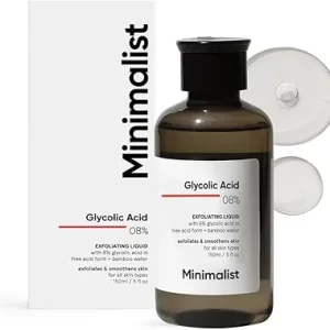 Glycolic Acid Exfoliating Toner with Bamboo Water - 5 oz
