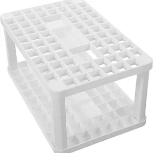 Makeup Brush Holder Organizer - Elegant Desktop Storage for Brush Organization and Vanity Organization - Compact Design (100 characters)