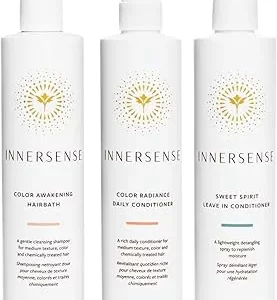 INNERSENSE Organic Color Trio Set | Cruelty-Free, Non-Toxic Clean Haircare - Keeps Color Vibrant & Safe