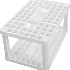 Makeup Brush Holder - Organizer Stylish Desktop Storage for Brushes and Cosmetics with Versatile Design for Vanity Workspace