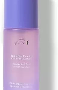 Bakuchiol Serum Facial Oil Moisturizer with Squalane - Vegan Anti Aging Skincare for All Skin Types - 1 Fl Oz