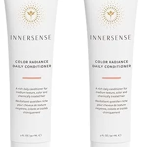 SEO-Friendly 100 character Title: NNERSENSE Natural Color Radiance Hydrating Conditioner - Non-Toxic, Cruelty-Free Haircare, Color Care for All Hair Types (2 Pack)