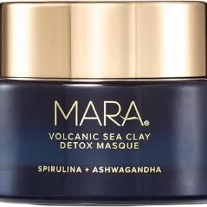 Moisturizing Hypoallergenic Volcanic Sea Clay Detox Masque - Soothes Skin, Minimizes Pores & Gently Exfoliates