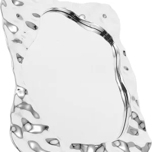 Stylish Minimalist Desktop Vanity Mirror Stand for Makeup Travel - Chic Dressing Table Cosmetic Tool for Grooming - Versatile & Convenient Mirror Stand