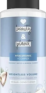 Weightless Volume Conditioner with Hylauronic Acid, Coconut Water & Mimosa Flower for Thin & Fine Hair - 13.5 oz